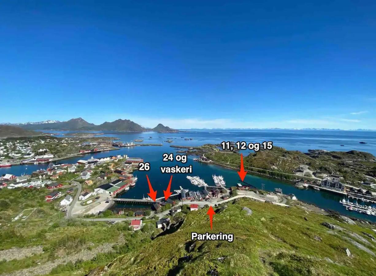 Real Fisherman'S Cabins In Ballstad, Lofoten Zewnętrze zdjęcie