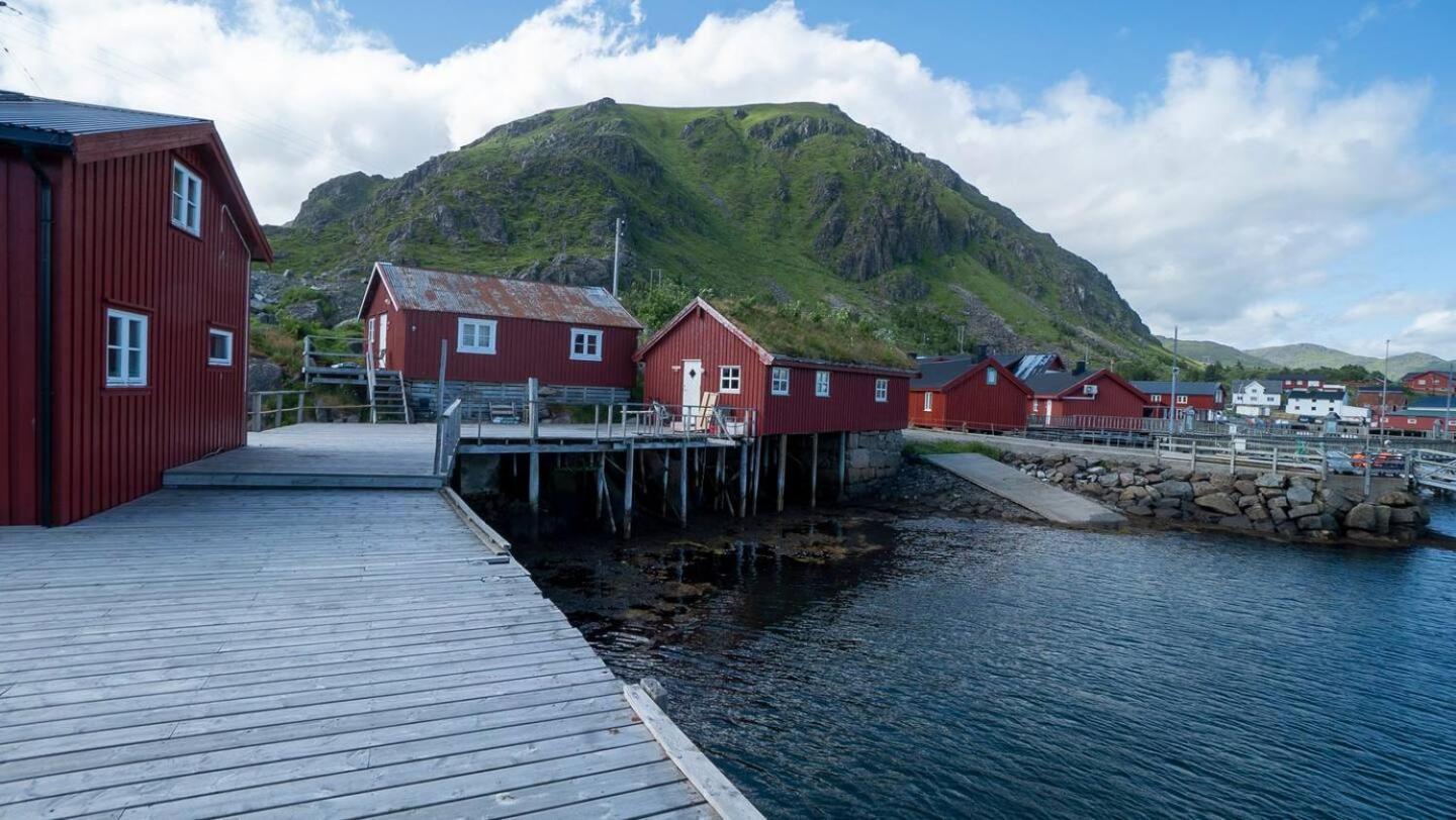 Real Fisherman'S Cabins In Ballstad, Lofoten Zewnętrze zdjęcie