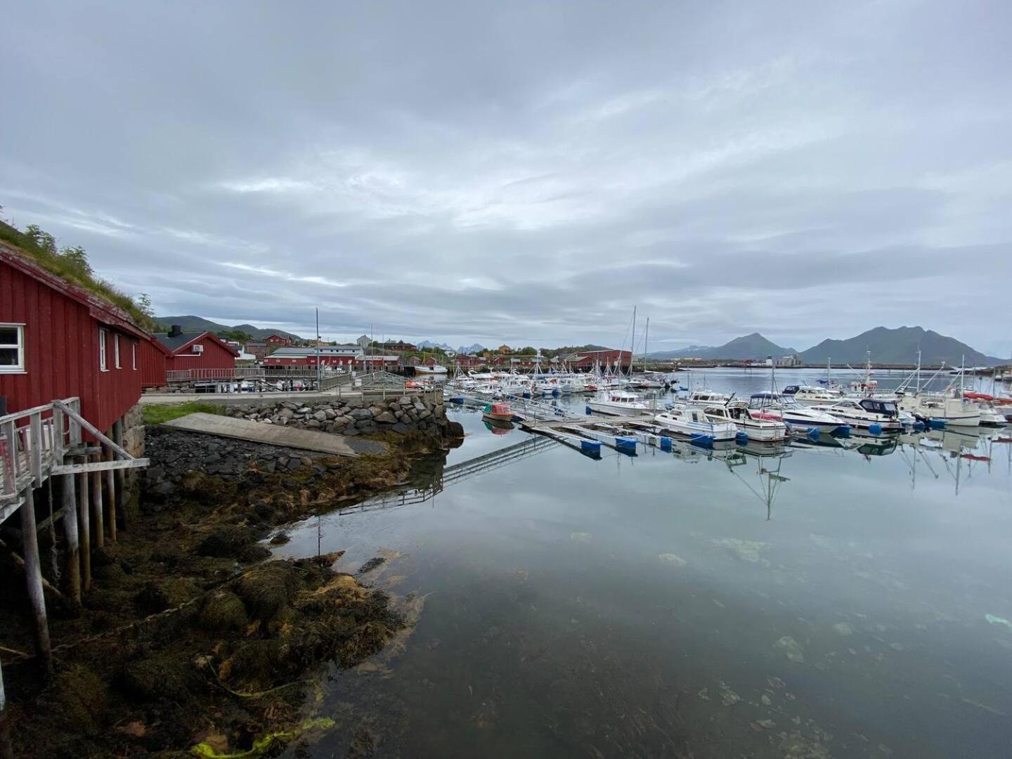 Real Fisherman'S Cabins In Ballstad, Lofoten Zewnętrze zdjęcie
